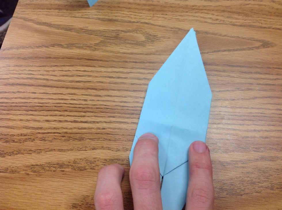 The fold should look like this.