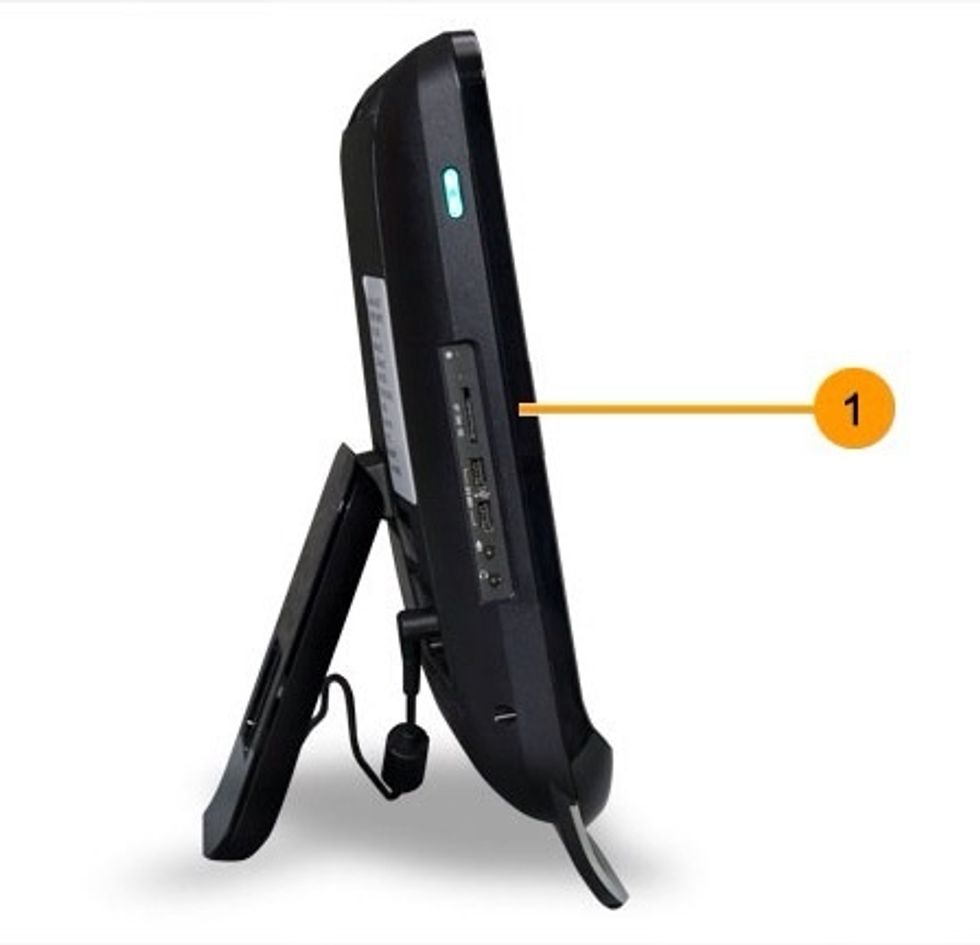 The "frame can be seen here. The DVD drive is part of the Front Frame, and the back section with the kick stand is just the cover for the HD, RAM and Motherboard. Go along the line with the flathead.