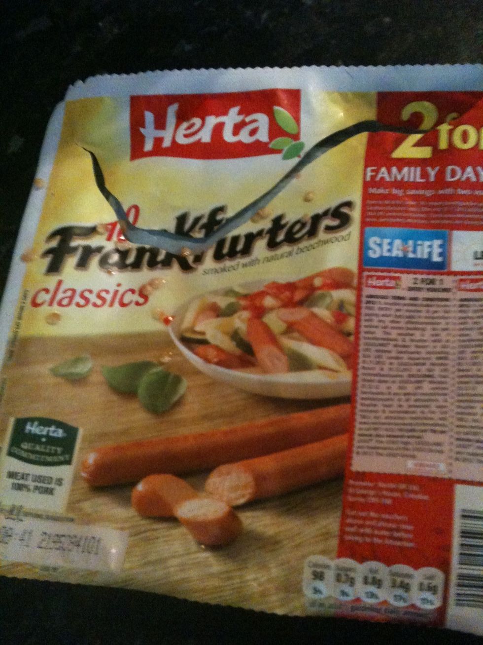 The frankfurters I used :))