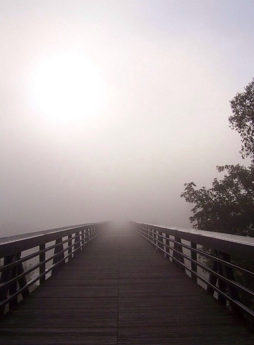 The future is not always clear. You need to persevere through hard times and keep walking your path to success.