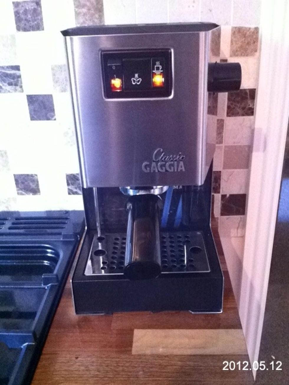 The Gaggia Classic.