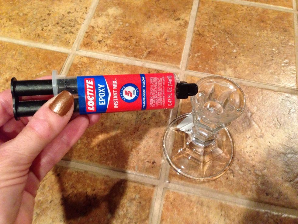 The glue you use must be industrial strength and designed for glass.  Water resistant is also necessary.