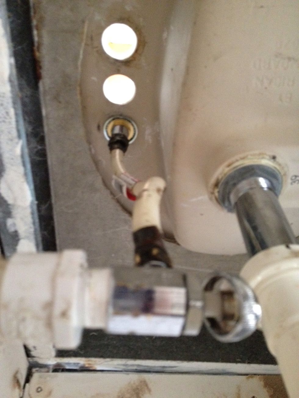 The good news is that it's the same valve for sinks as well, so this trick generally works all around.