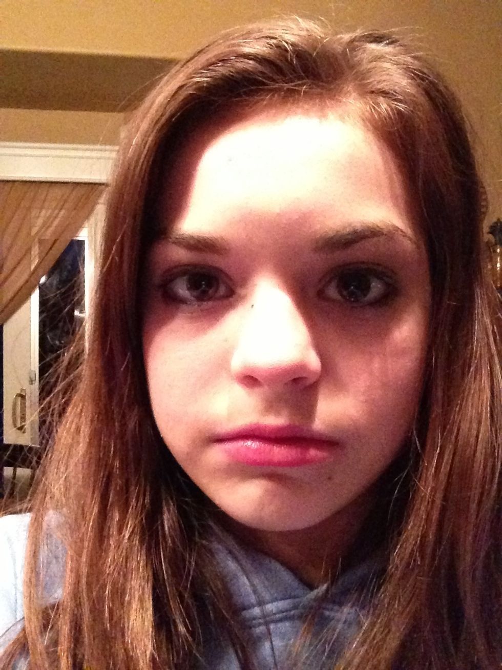 The guy smile (very common)