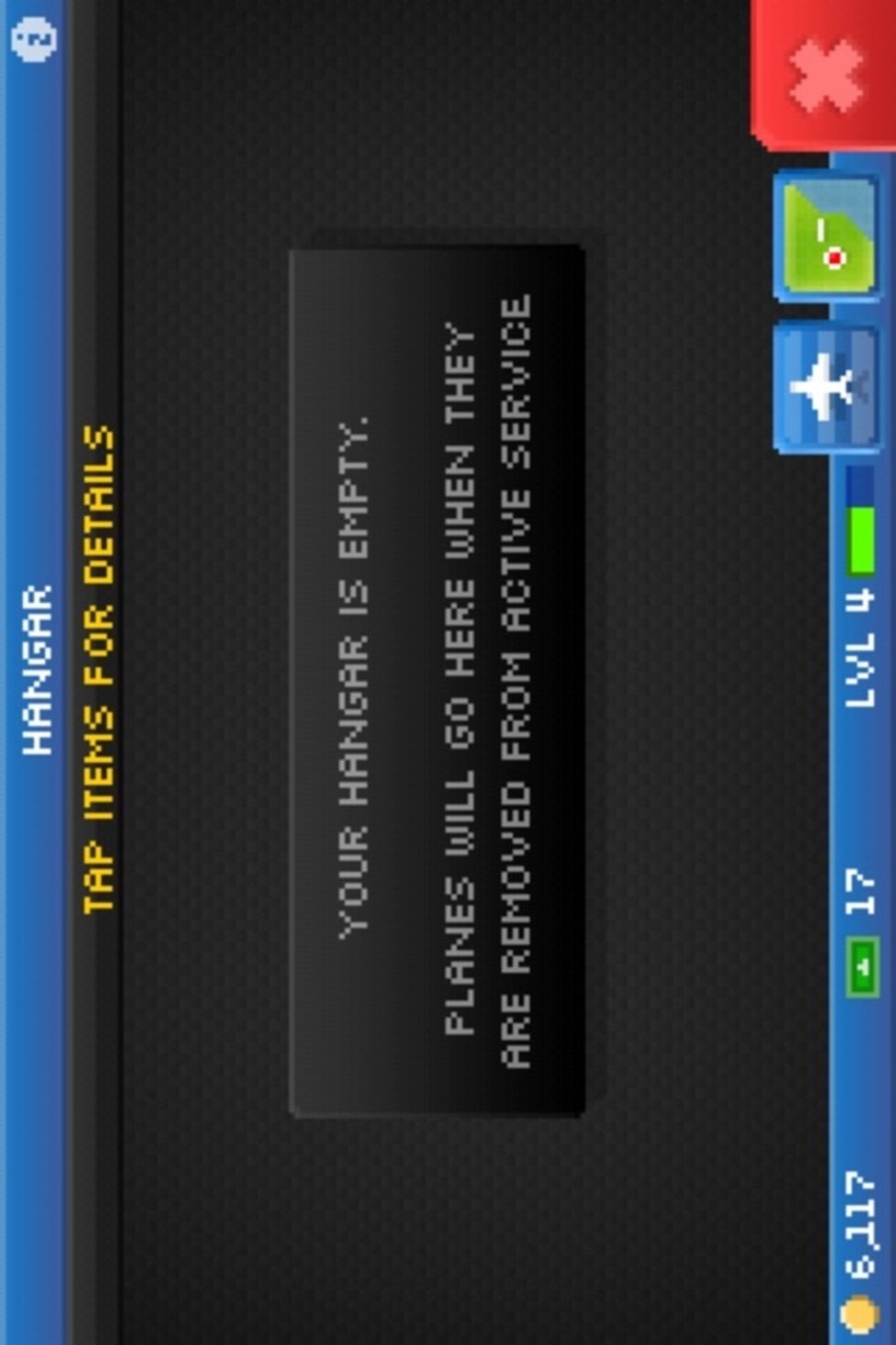 The hangar is where your retired planes go.