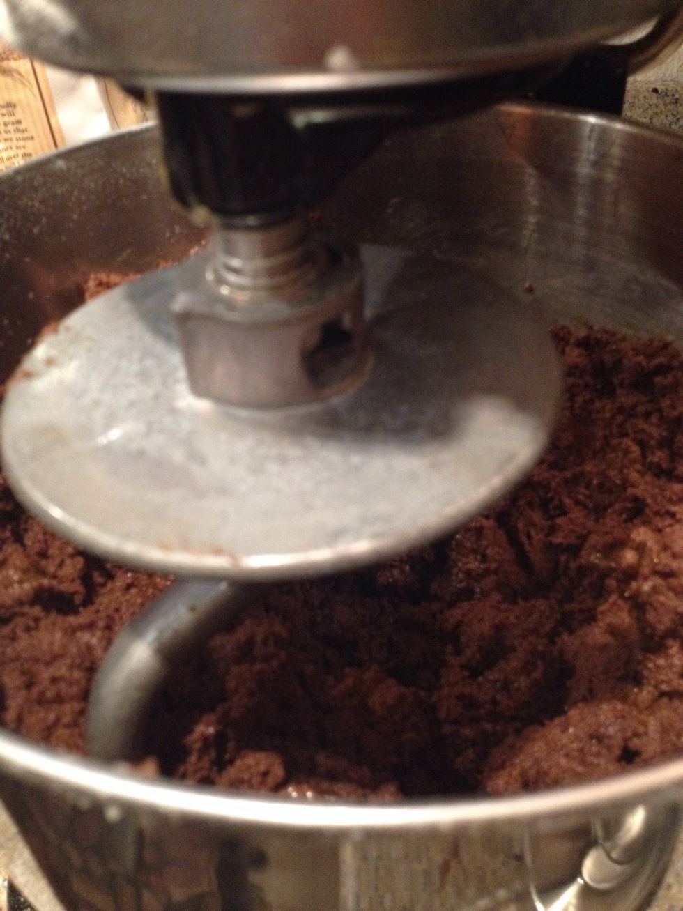 The hook in the dough.