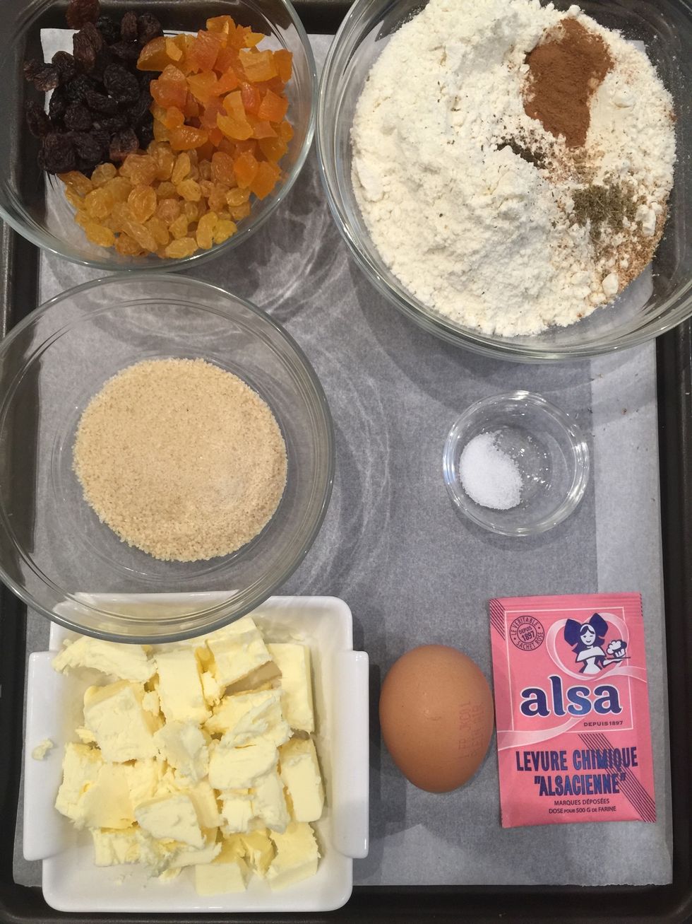 The ingredients+1 tbsp or more of milk
