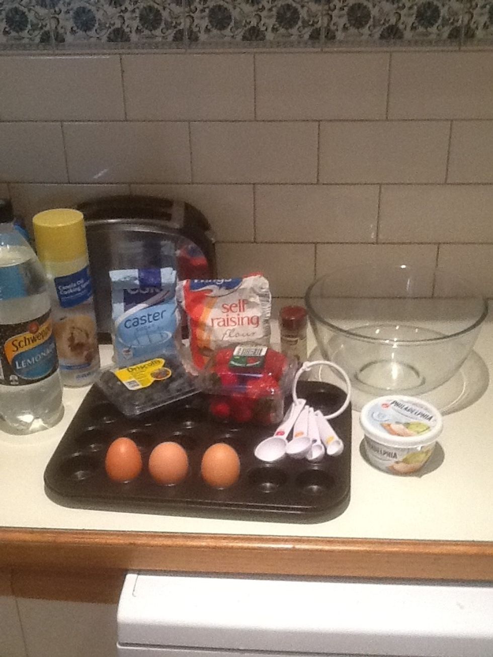 The ingredients and materials