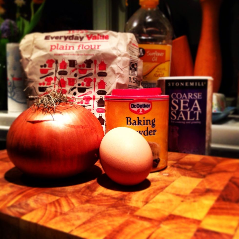 The ingredients are basic and can be found in most store cupboards. This guide will make enough for 2 or 3 portions.
