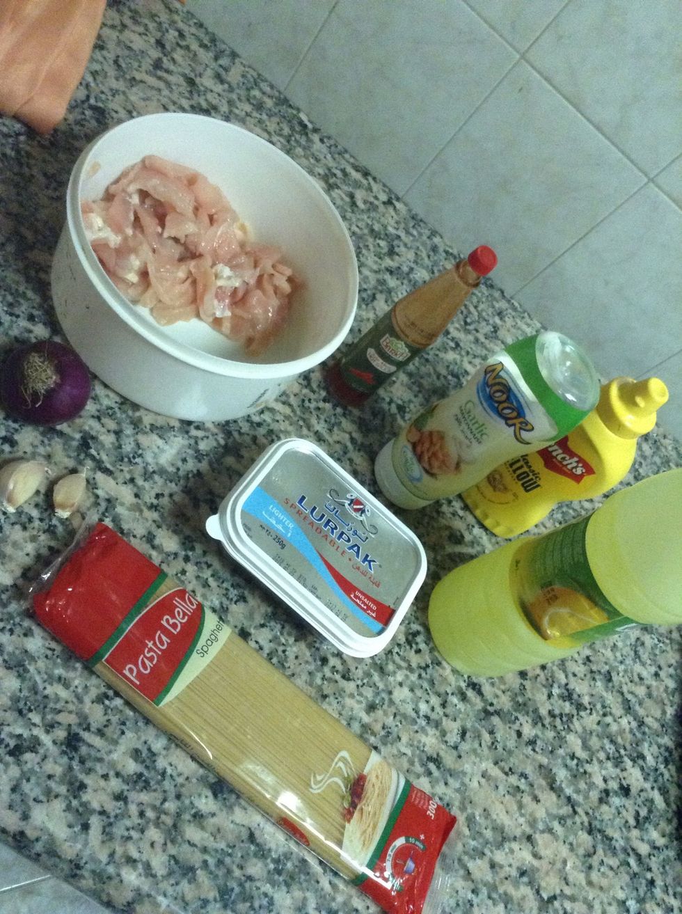 The ingredients:)