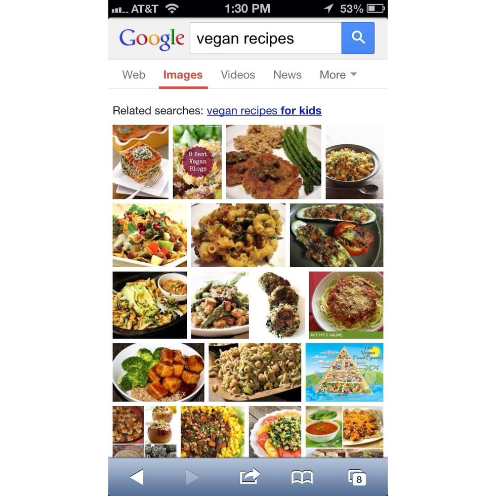 The internet will be your best friend, they give you amazing ideas and recipes. Plus you can search for vegan substitutes of the food you normally ate in the past.
