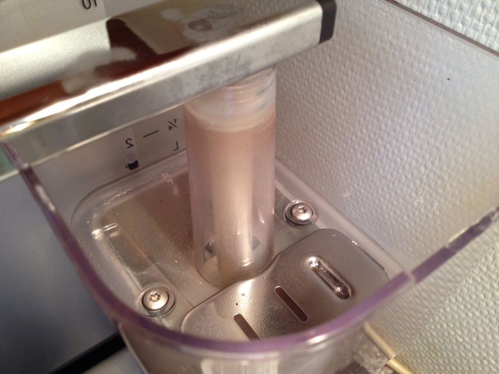 The lime scale is building up in the tank and inside the machine