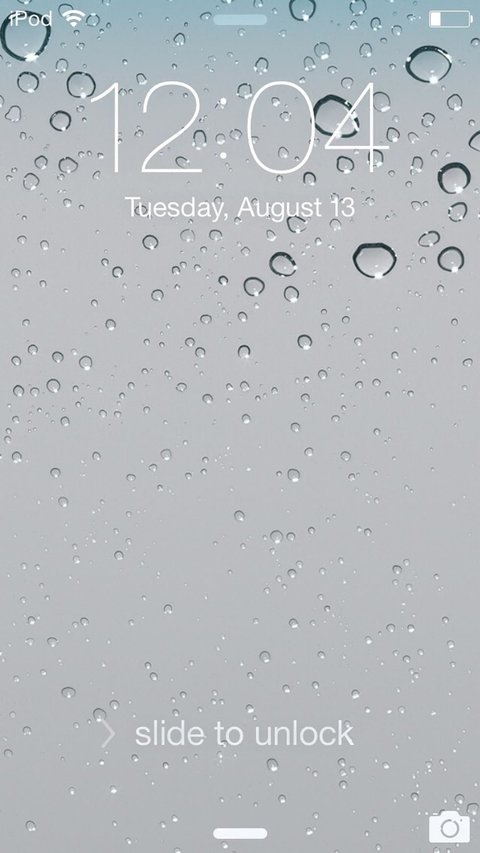 The lock screen had also gotten an overhaul