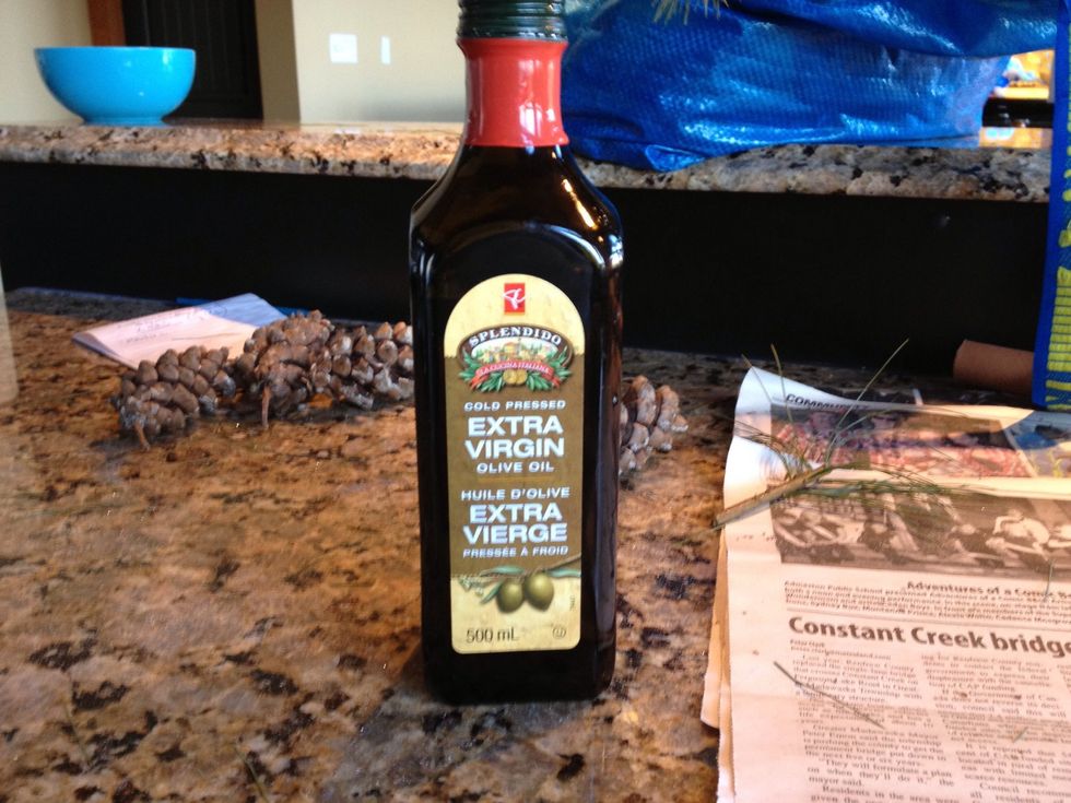 The magic ingredient missing from the supply list. Rub a handful of oil all over your hands because they will be full of sticky sap. (the smell is so beautiful though). Wash with soap afterwards.