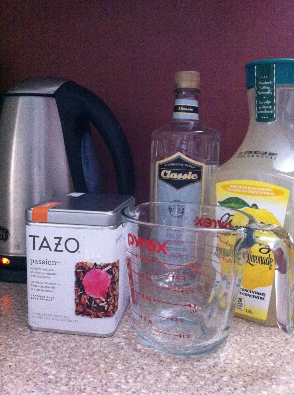 The makings of the delicious to come