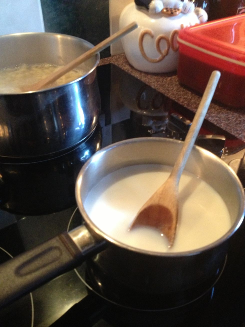 The milk's ready now