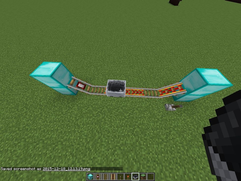 How to make a minecart/redstone timer in minecraft B+C Guides