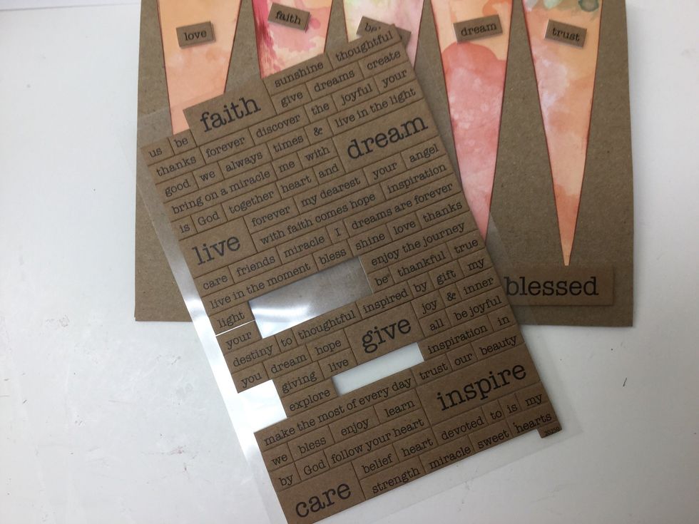 The Momenta stickers come in a sheet that looks like this.