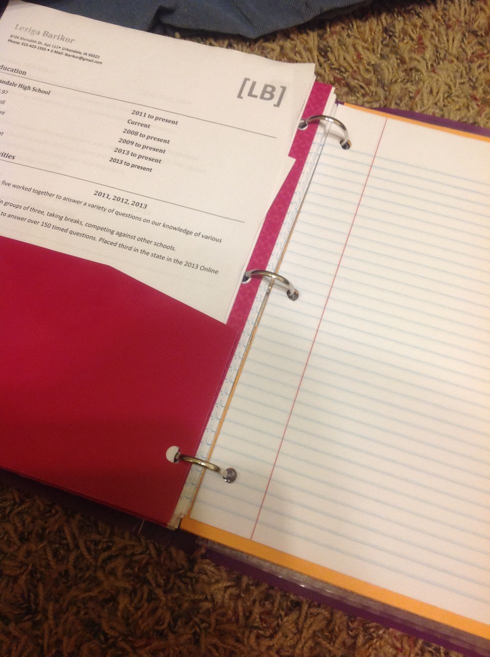 The most important thing is remembering to clean it out every so often. After tests and major projects you should be able to get rid of some things.