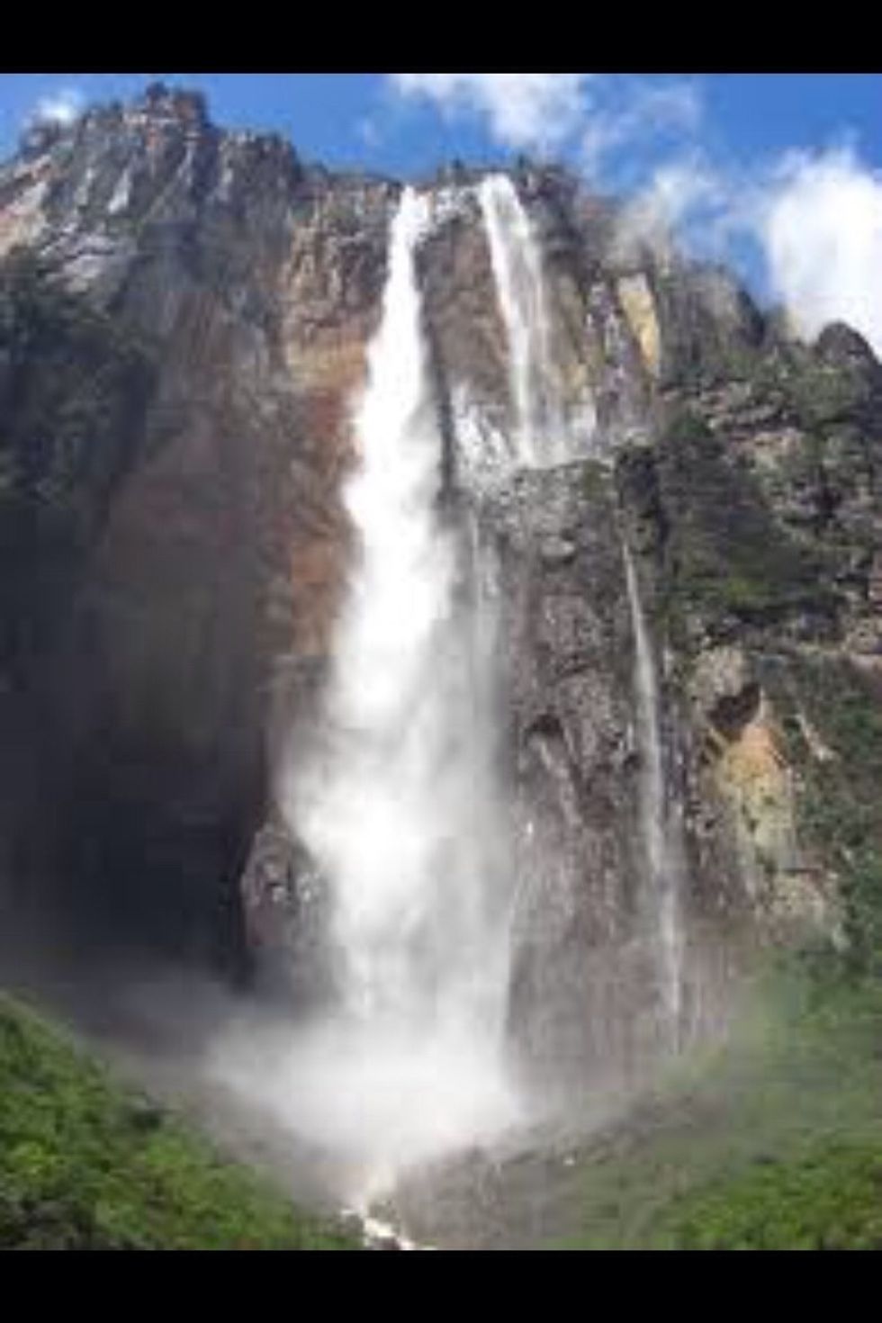 The movement of the water in a waterfall can cause all three of these events. As the water falls it wears down the rock behind the falls. It also breaks off sediments which are then carried away.