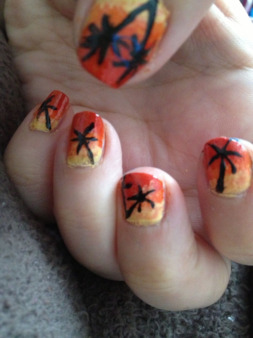 The nails I have today.  What to know more? Leave me me a note xx