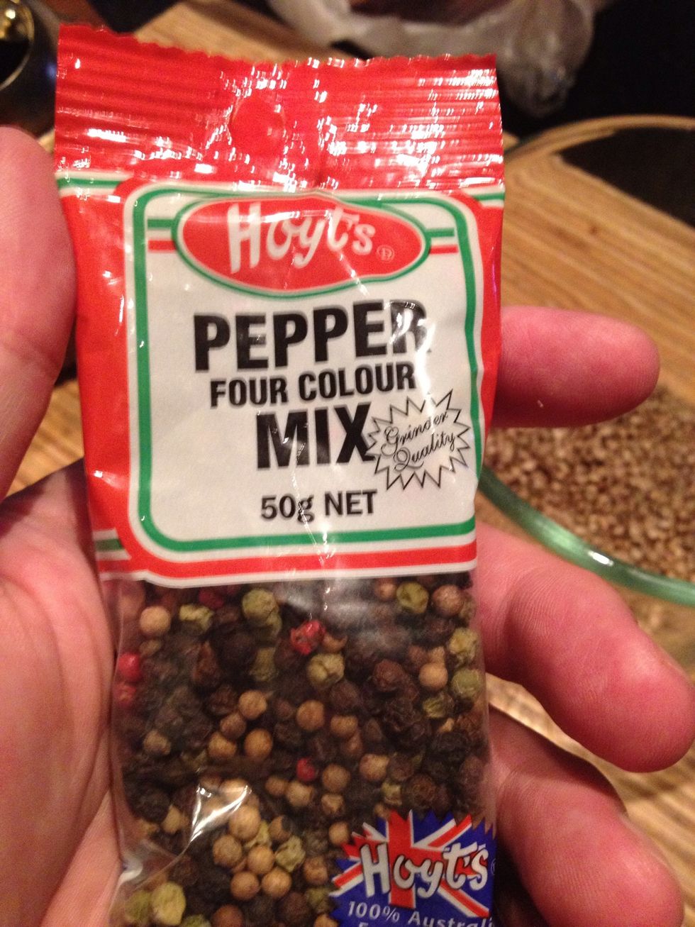 The next one is your mixed pepper