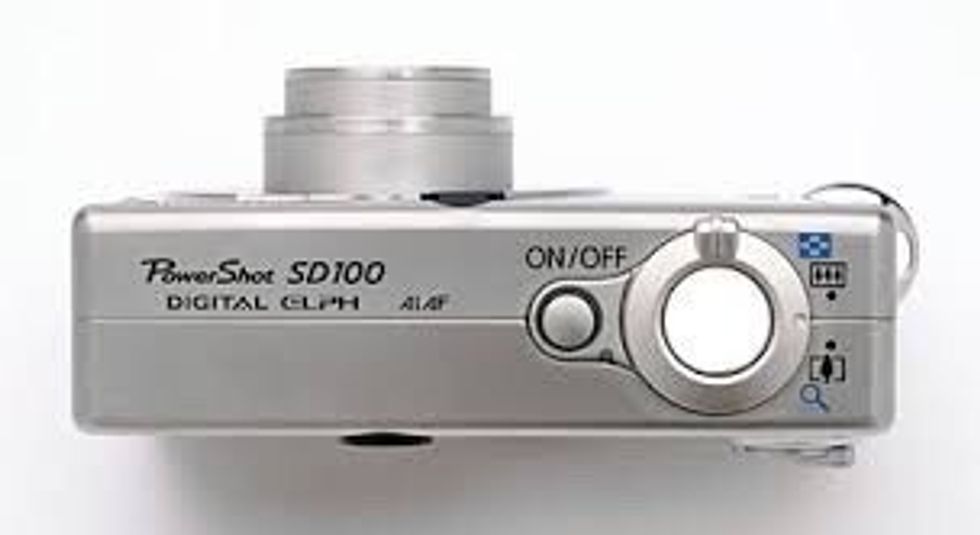 The on and off button