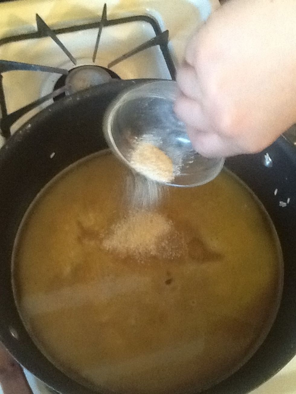 The onion powder
