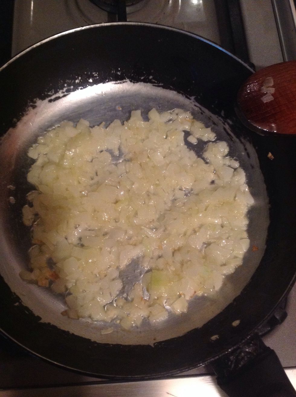 The onions should be ready in five minutes