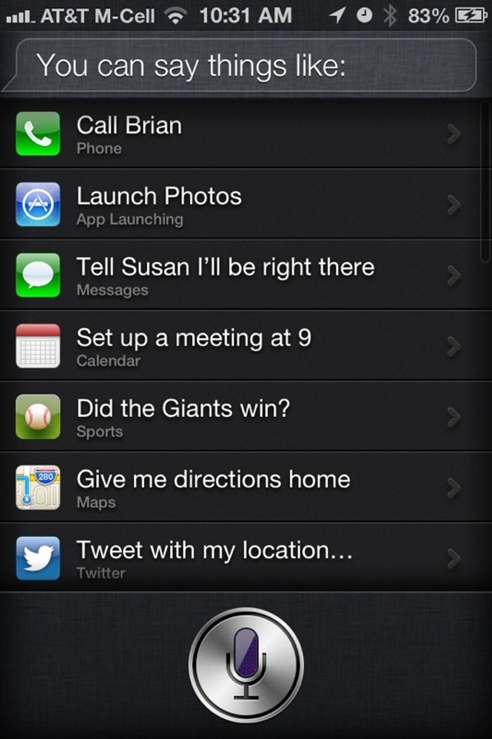 the only difference is that the iPhone Siri has the phone option.