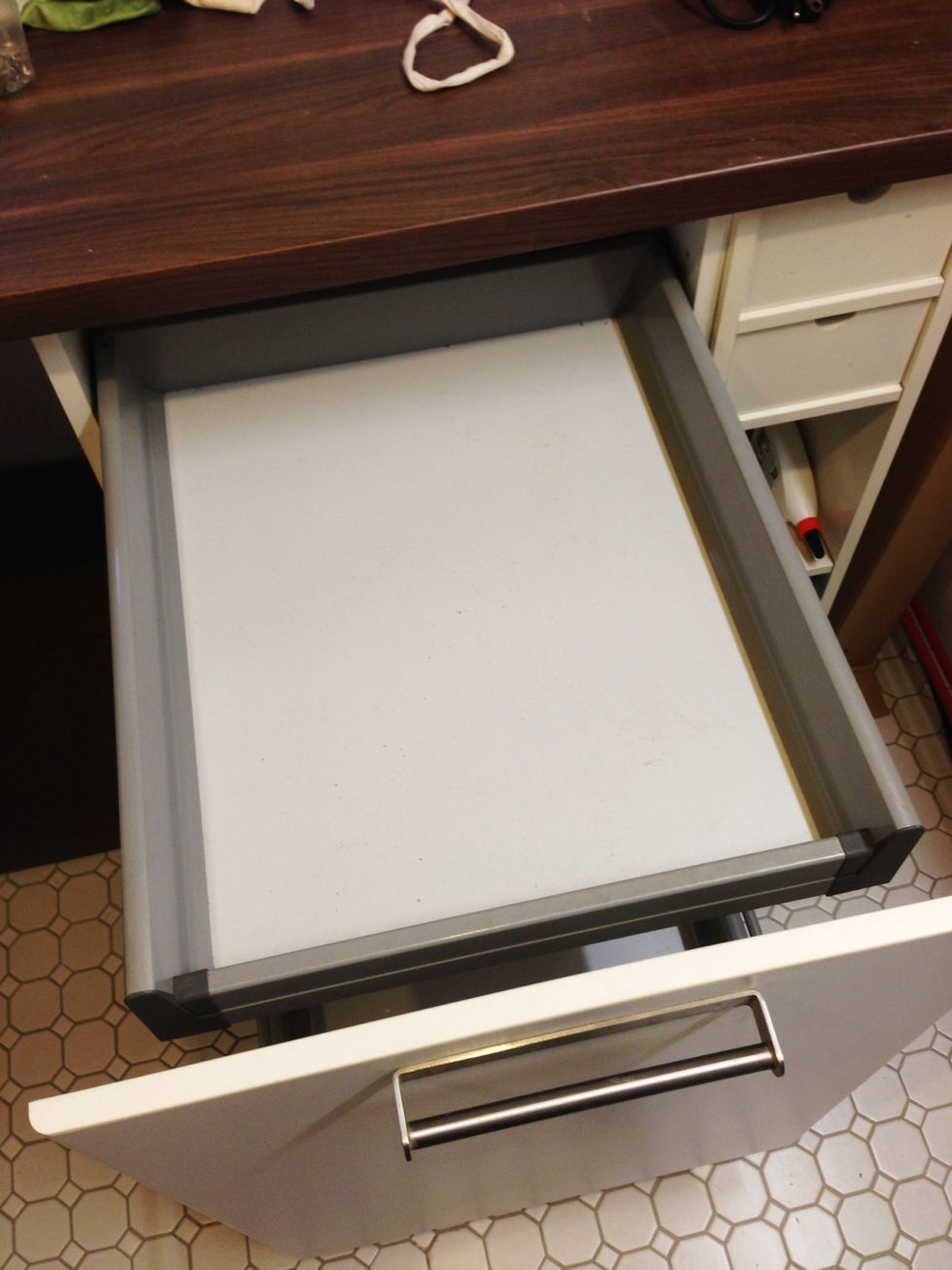 The only thing you have to do afterwards is figure out what to do with the free drawer.