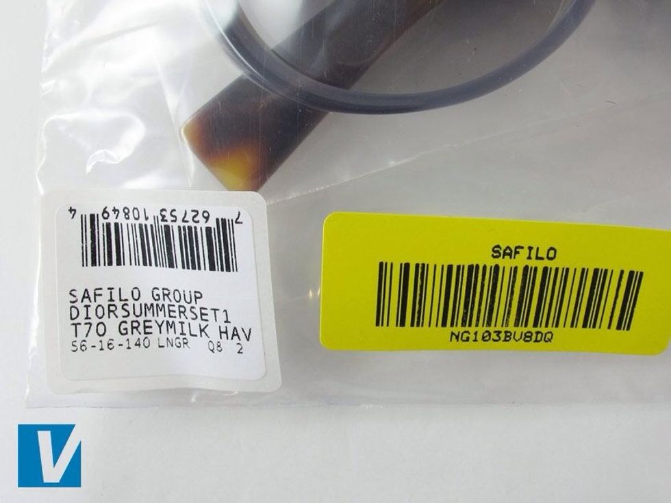 The original packaging features a manufacturers sticker. Check the details match those of the glasses themselves, eg. model name.