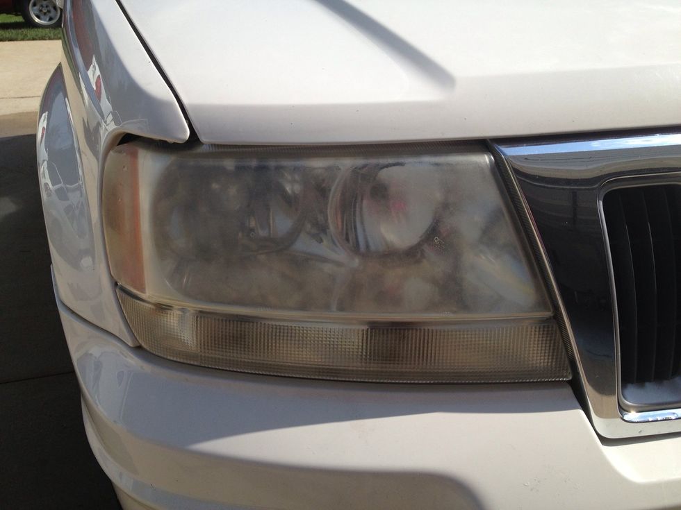 The other headlight is worse!! Uggggh!