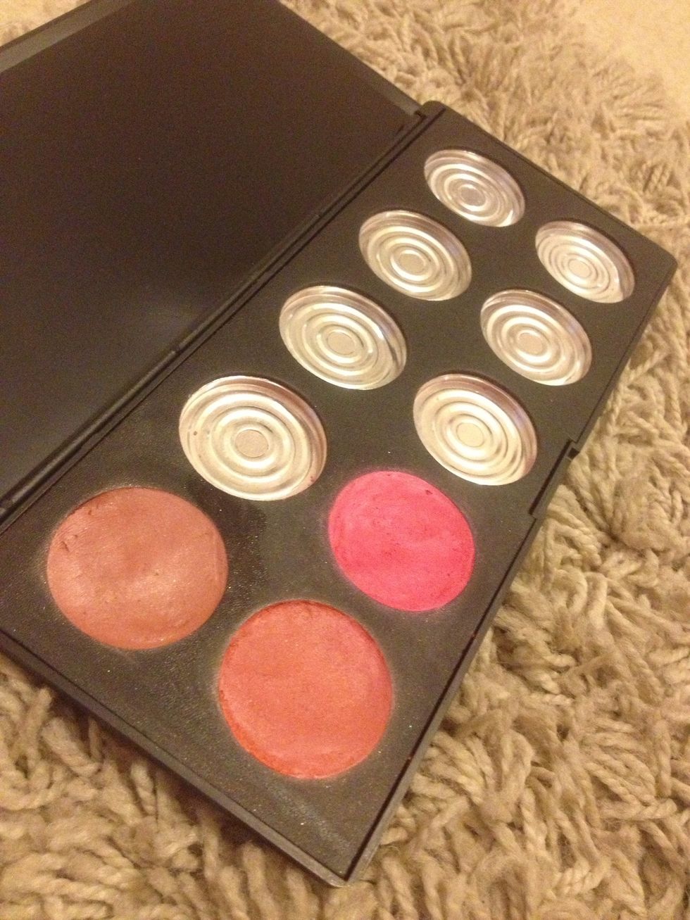 The palette so far :) (not dried)