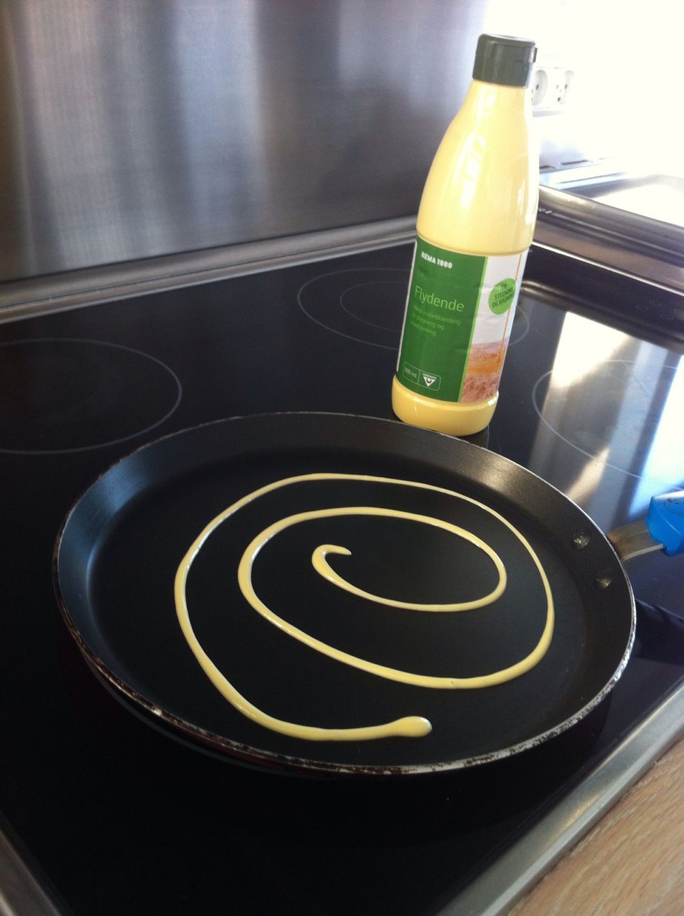The pancakes can be a little hard to get of the pan, so if you dont want that then jut add a little margarine.
