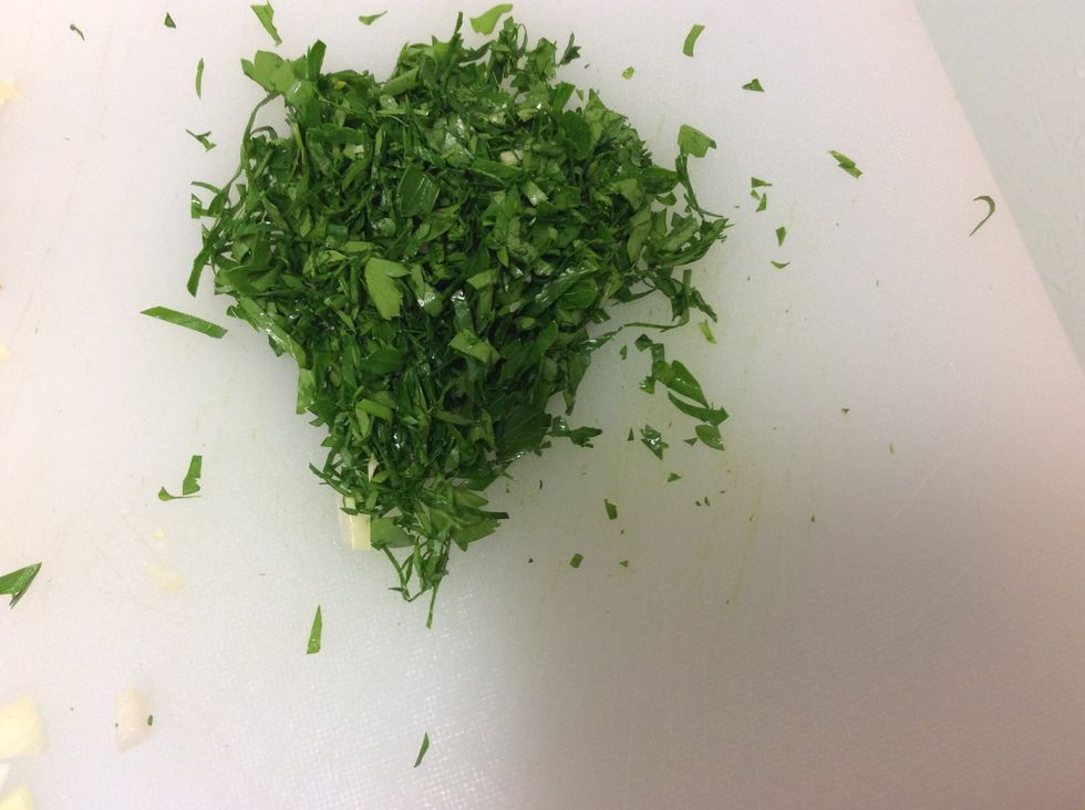 The parsley should look like this