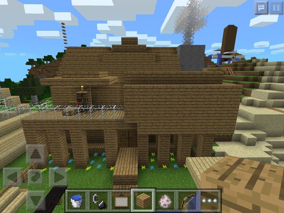 The patio could look like this but you could create your own look!