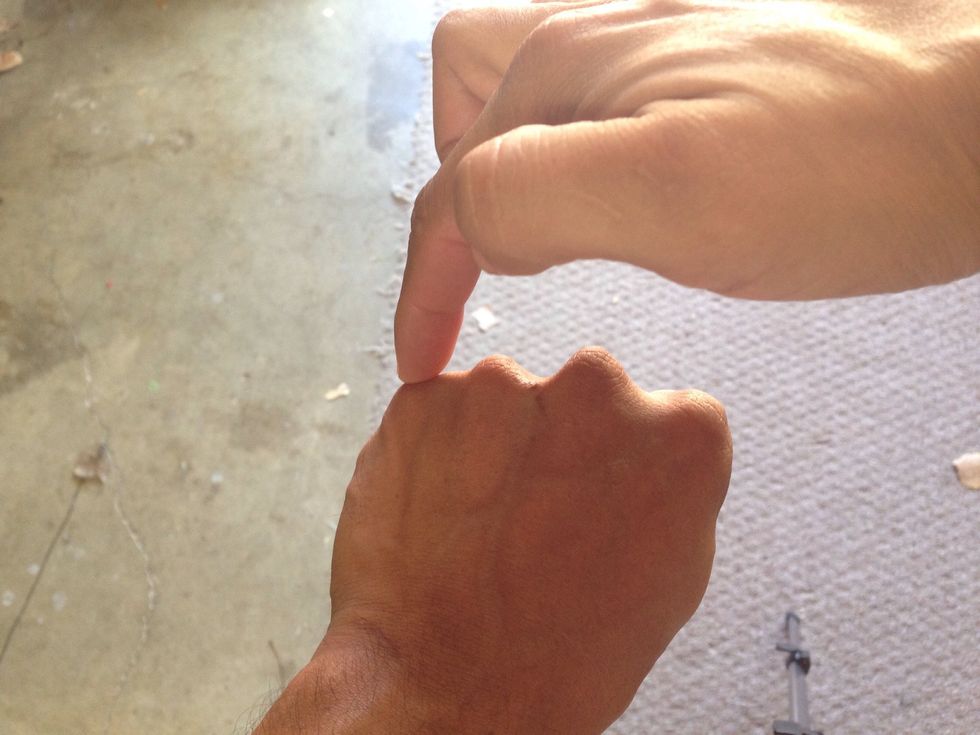The pinky will be January.