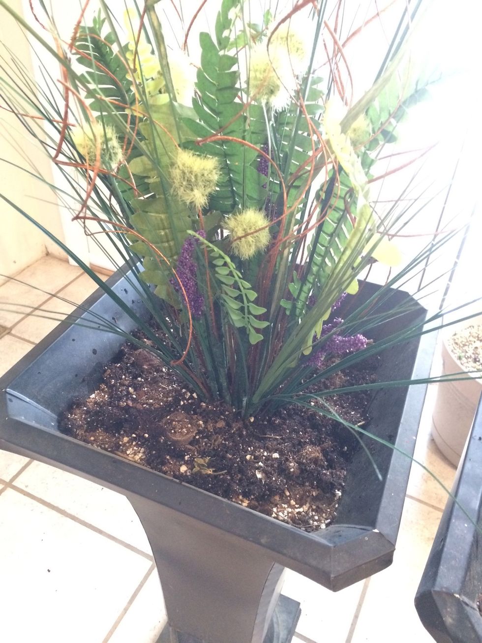 The "planted" piece.
