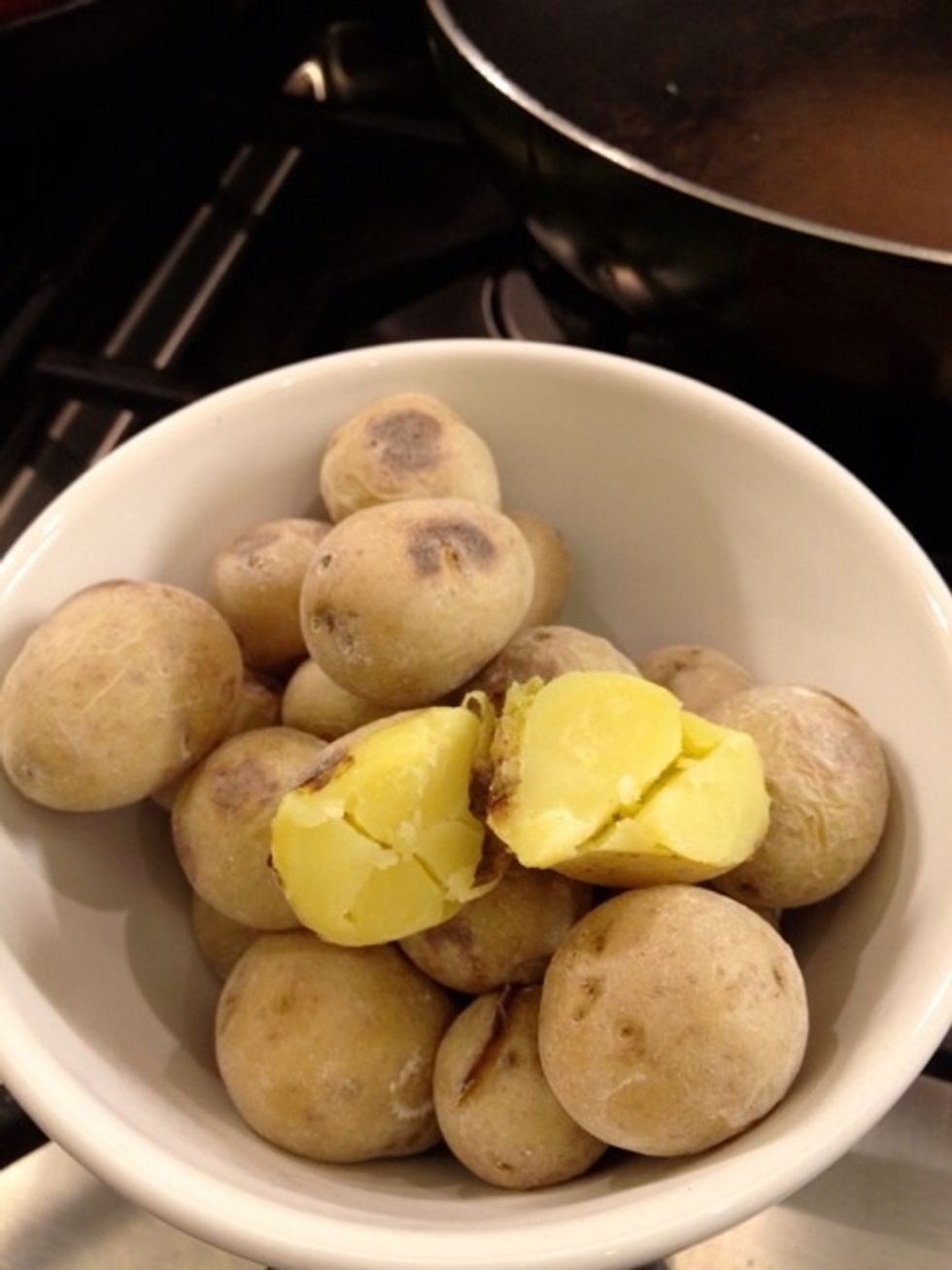 The potatoes should look like this