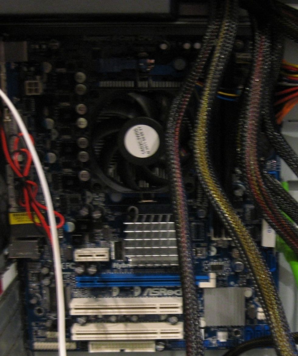 The Processor: Again, you may wish to recycle an old processor. I wanted my server to be able to transcode HD video on the fly, and serve it to iOS devices, so I chose a quad core 3.2Ghz AMD one.