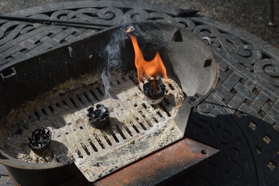 The purchased waxed wood is out...didn't last long at all. But the homemade wood and Scentsy wax keeps on burning.