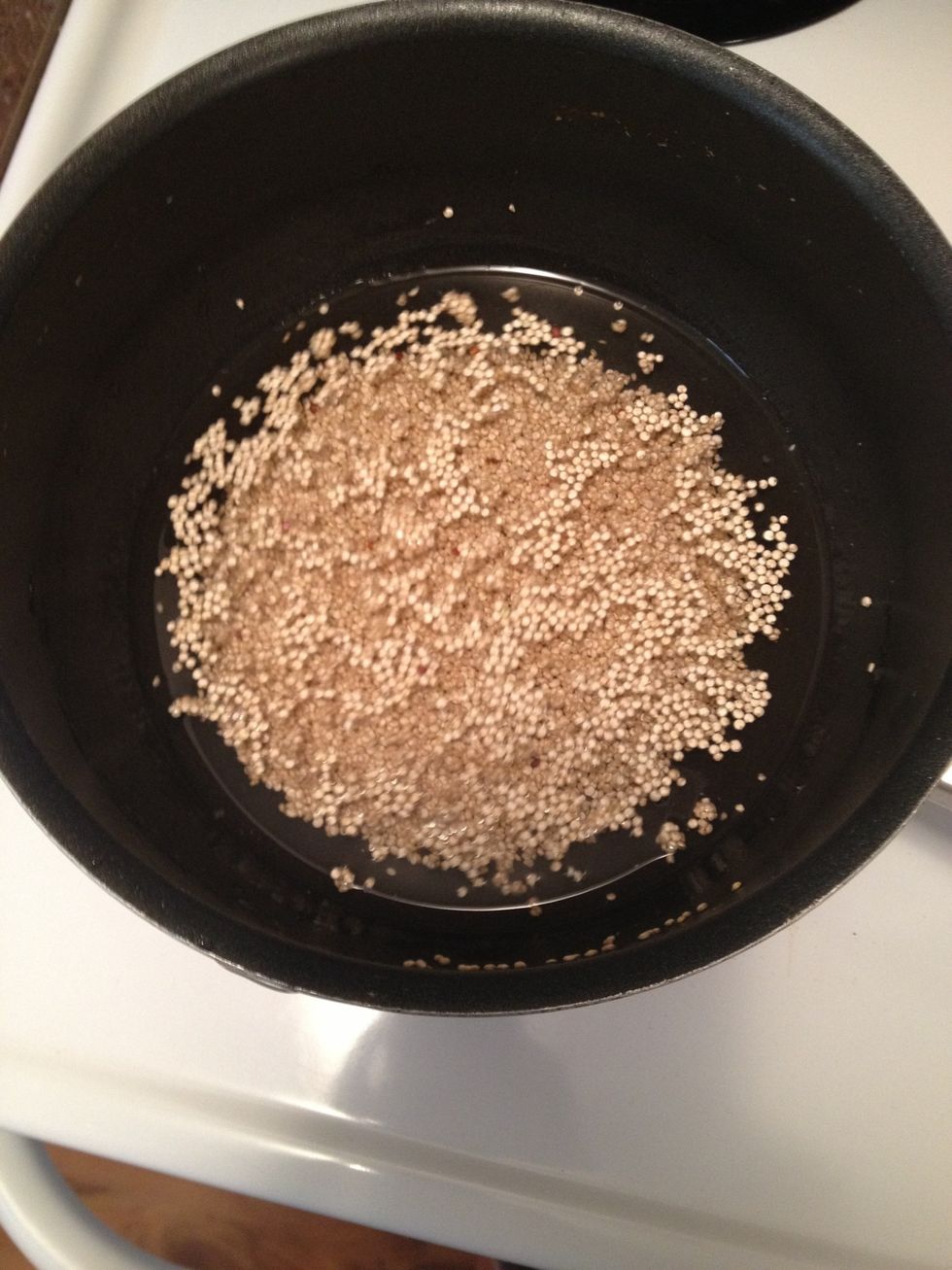 The quinoa I buy needs to soak for 7-10 minutes before I can cook it!