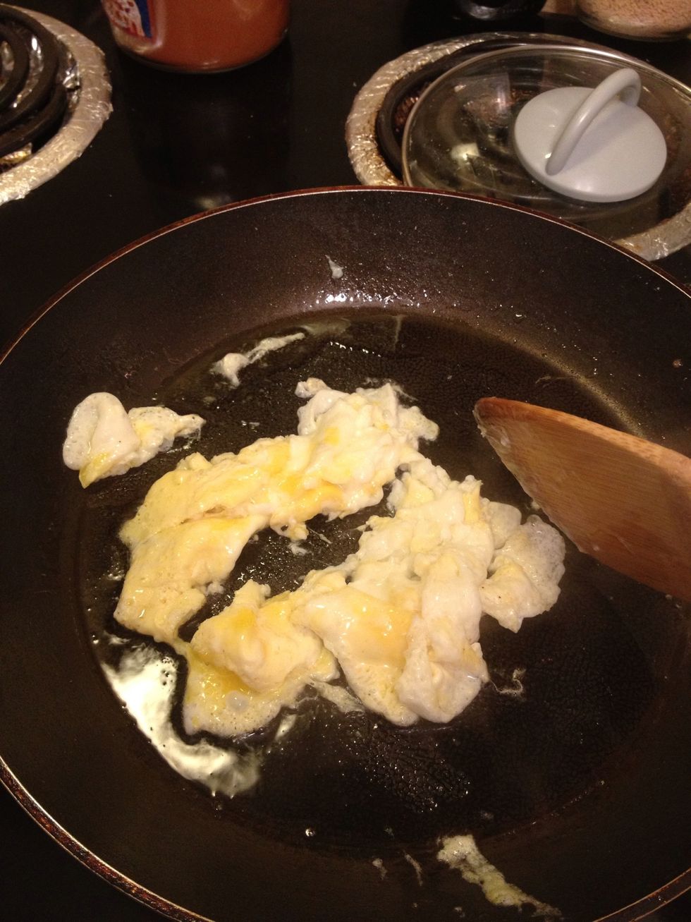 The reason I don't scramble them is because I like tasting the yolk and whites as a separate taste. But it's totally your own preference.