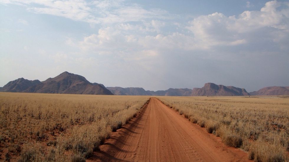 The reason you need a 4x4? These roads...