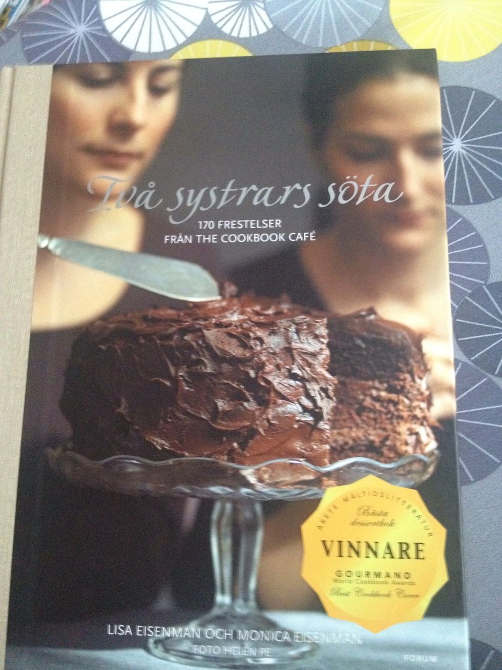 The recipe comes from this great (Swedish) cookbook "Two Sisters' sweets".