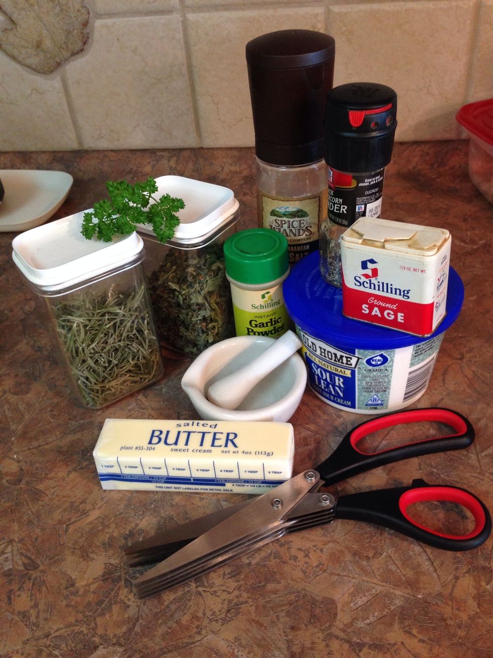 The recipe I had called for "garden-flavored whipped cream cheese." That might be good! I didn't have it handy so I substituted sour lean.