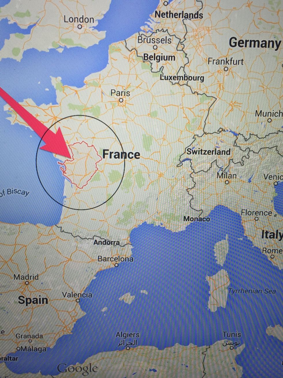 The region of Poitou Charente, south west of france