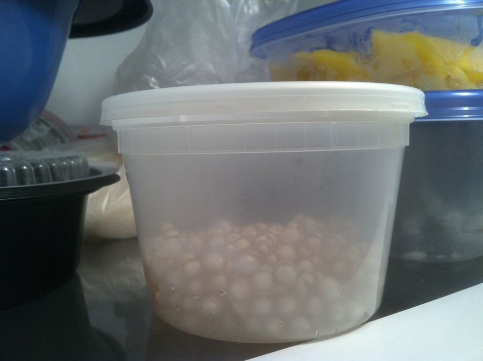 The rest go in the fridge for later, they can be reheated with a quick dip in boiling water.