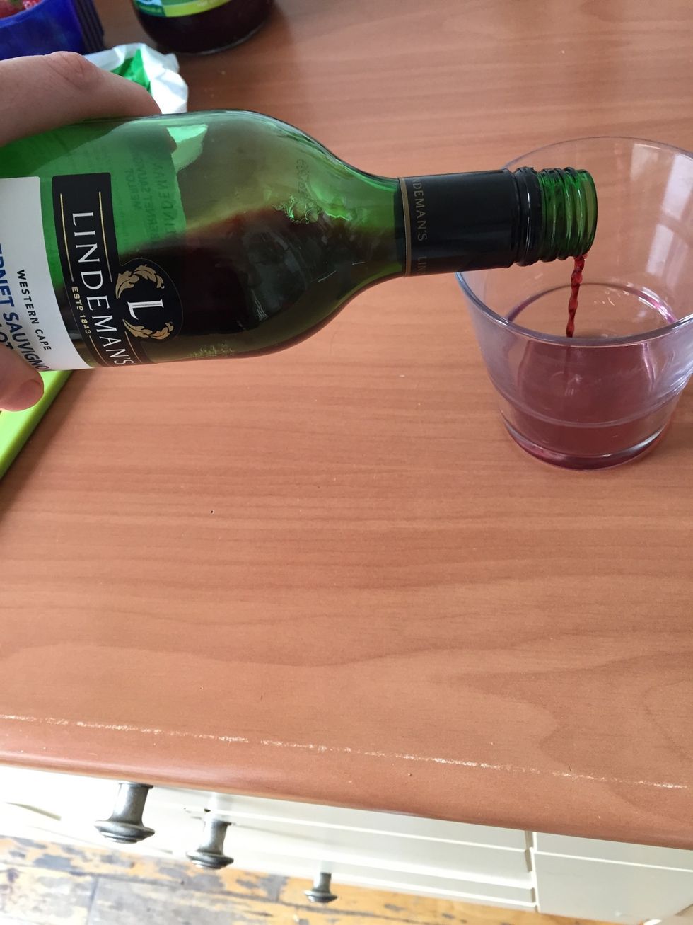 The rest of the wine is for yourself \ud83d\ude09